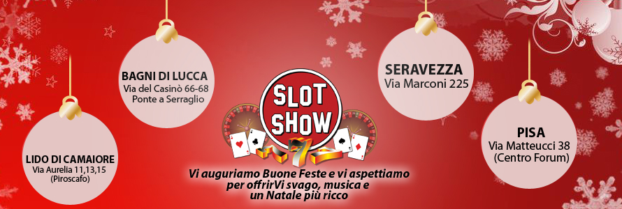 Buone Feste a tutti voi dallo SLOT SHOW!