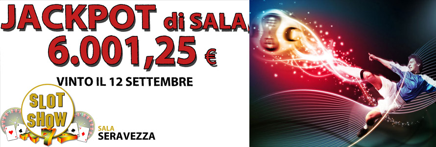Nuova vincita alla Sala Slot Show di Seravezza