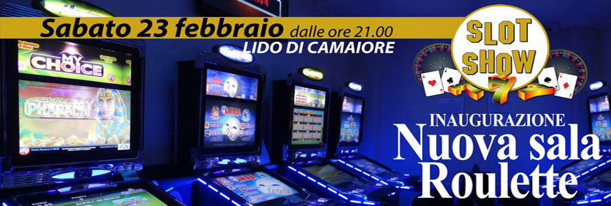 Sabato 23 Febbraio arrivano le SLOT MARIM