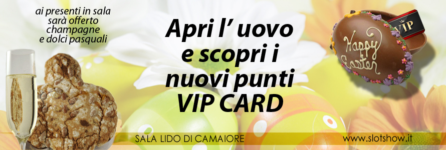 Arriva la Pasqua allo SLOT SHOW