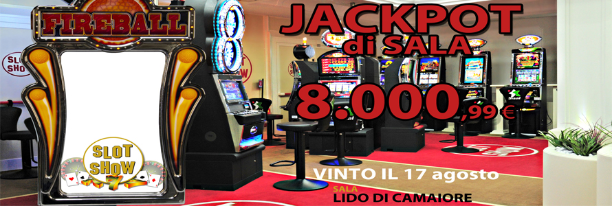 Jackpot di Sala a Lido di Camaiore: vinti 8000 euro!