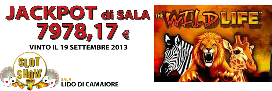 Vinti 7978 euro alla Sala Slot Show di Lido di Camaiore!