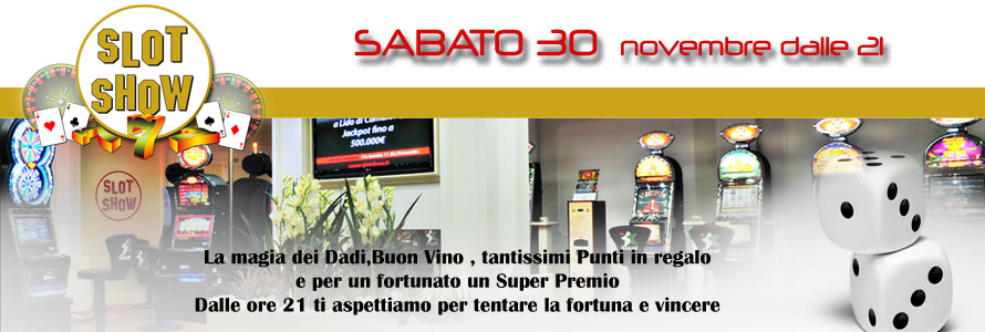 Sabato 30 novembre.. lo spettacolo del gioco!