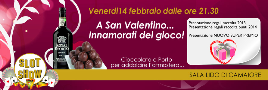 A San Valentino…innamorati del gioco!