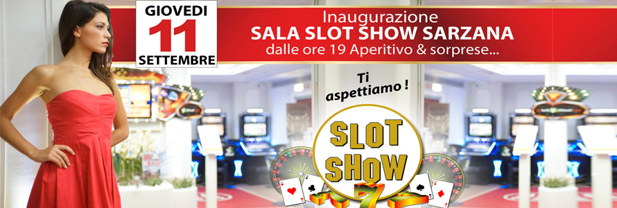 Inaugurazione Slot Show Sarzana